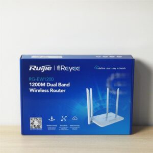 Bộ phát wifi gia đình RUIJIE RG-EW1200 3 cổng LAN, tốc độ 1167Mbps, 2 băng tần 2.4GHz và 5GHz