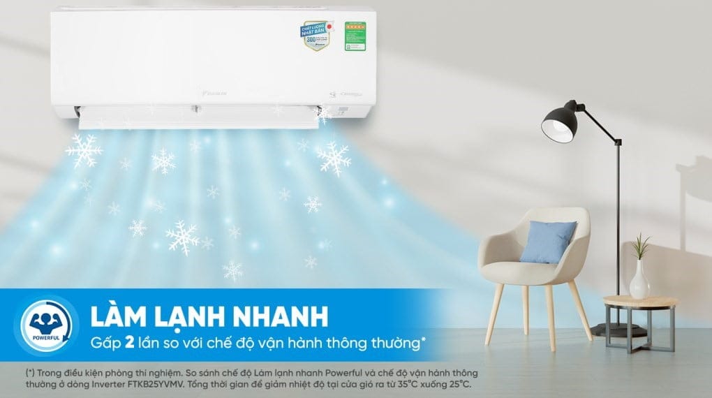 Máy lạnh Daikin Inverter 1 HP ATKF25YVMV