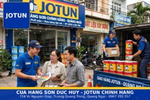 Cửa hàng sơn Jotun Quảng Ngãi